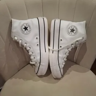 Zapatillas Converse Blancas Plataforma talla 39