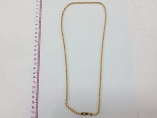 cadena oro 18k 30cm