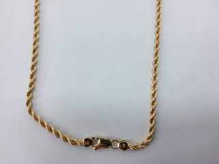 cadena oro 18k 30cm