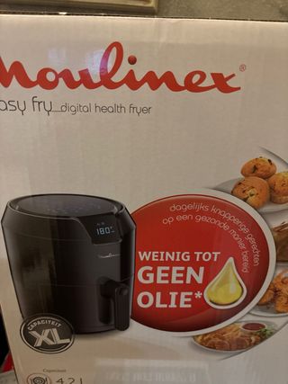 Friggitrice Easy Fry Moulinex Nera