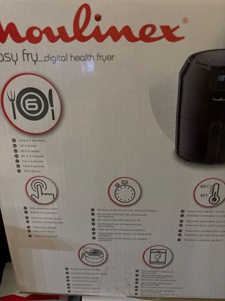 Friggitrice Easy Fry Moulinex Nera