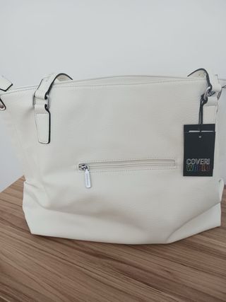 Borsa Shopping Enrico Coveri Bianca