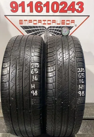 215 65 16 H MICHELÍN RUEDA SEMINUEVA OFERTA