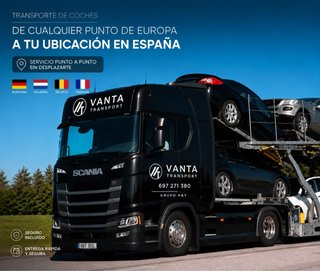 Transporte de Coches desde Europa a España | VANTA