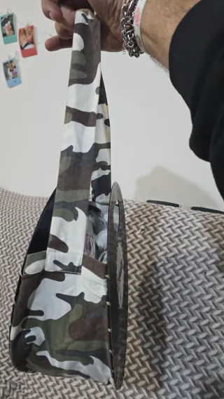 Borsa artigianale con 2 vinili