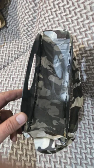 Borsa artigianale con 2 vinili