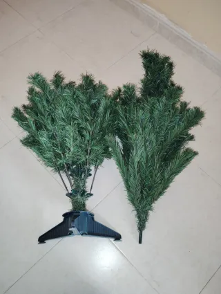 Árbol de Navidad verde 90 cm