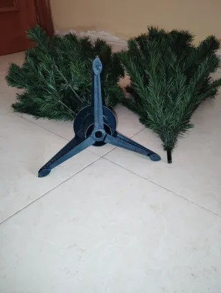 Árbol de Navidad verde 90 cm