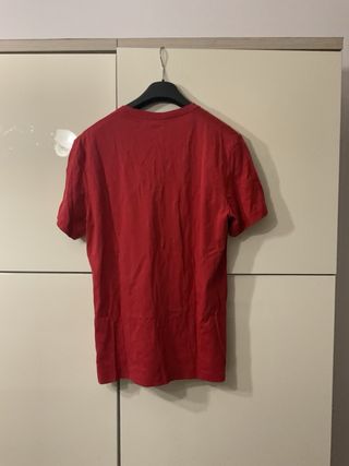 Maglietta rossa maniche corte