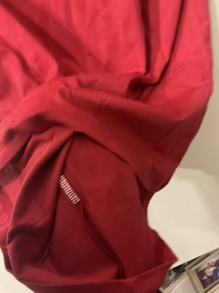 Maglietta rossa maniche corte