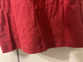 Maglietta rossa maniche corte