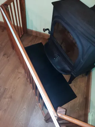 Barrera de seguridad esquinera madera