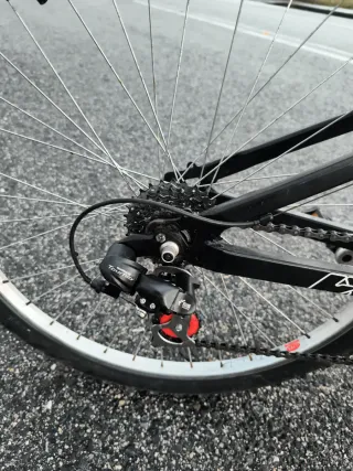 Bicicleta Monty Infantil Negra y Amarilla 26 pulg