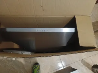 Campana extractora inox 90 cm