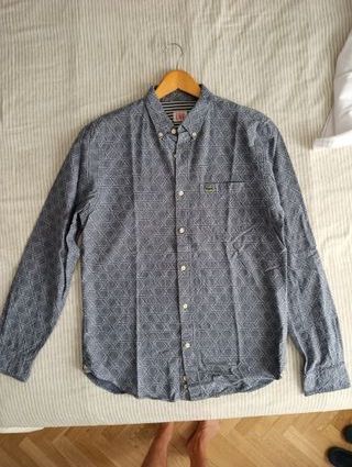 Camisa Lacoste Live Estampada Talla 41