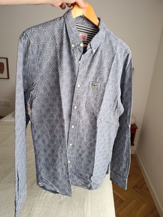 Camisa Lacoste Live Estampada Talla 41