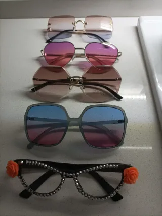 Gafas de sol fantasía degradadas