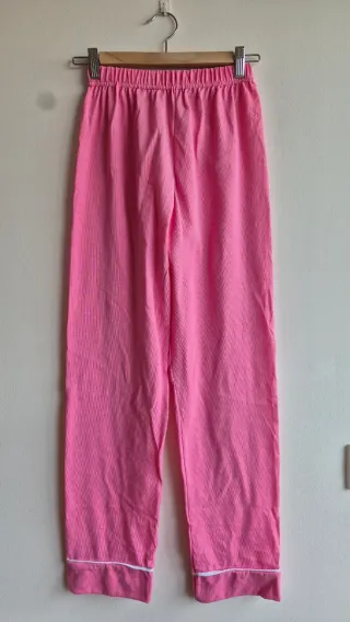 Pijama rosa algodón S-M NUEVA