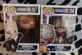 Lote Funko Pop! Resident Evil Nemesis y Licker