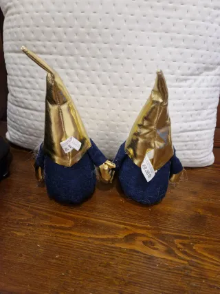 2 Gnomi portafortuna decorativi