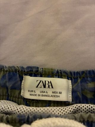 Bañador Zara Talla L Estampado