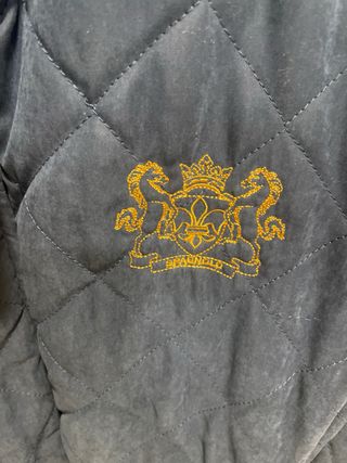 Chaqueta acolchada azul hombre