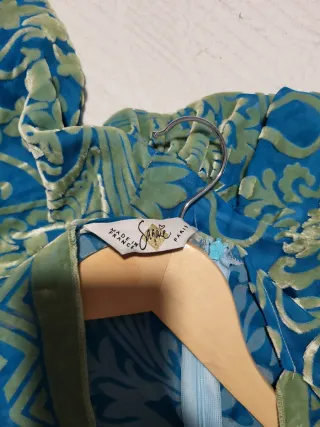 Túnica kimono de terciopelo