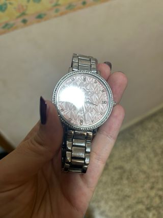 Reloj Michael Kors Rosa y Plateado