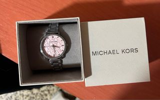 Reloj Michael Kors Rosa y Plateado