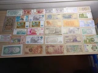 Lote de Billetes del Mundo