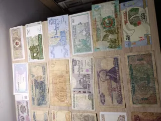 Lote de Billetes del Mundo