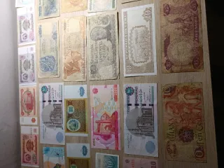 Lote de Billetes del Mundo