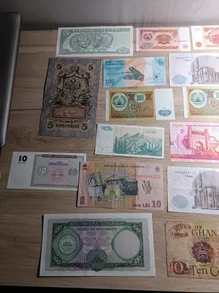 Lote de Billetes del Mundo
