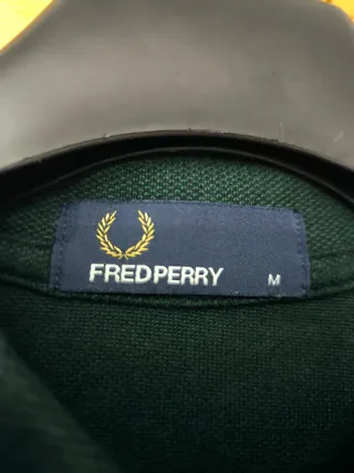 Polo Fred Perry Verde Talla M