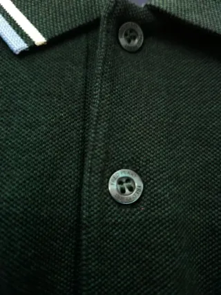 Polo Fred Perry Verde Talla M