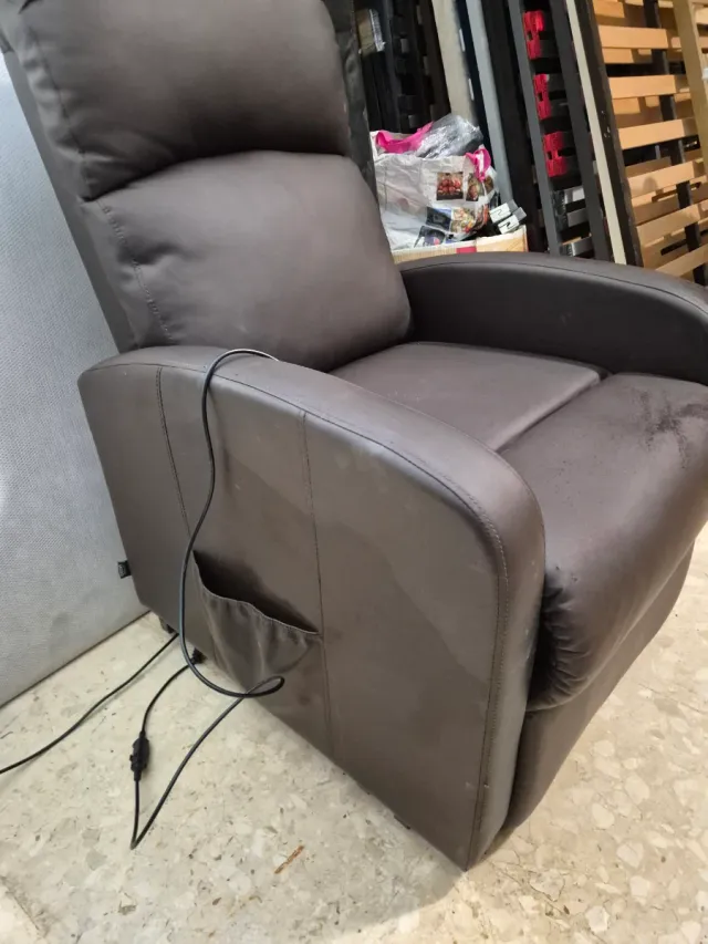 Butaca reclinable con motor
