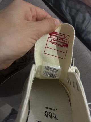 Converse x CDG Play Chuck Taylor Blancas