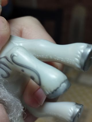 Figura my little pony silver swirl McDonald's 1999