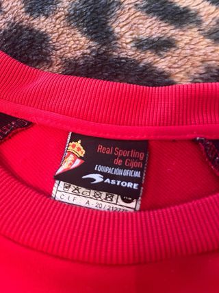 Sudadera Vintage Sporting Gijón Astore