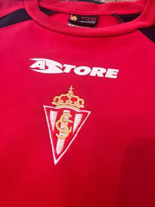 Sudadera Vintage Sporting Gijón Astore