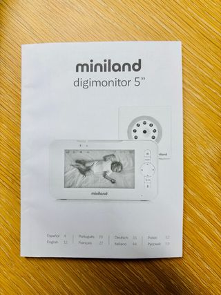 Vigilabebés Miniland Digimonitor 5