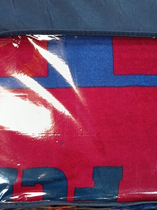 Juego Sábanas Coralina 150 Barca Azul/Rojo