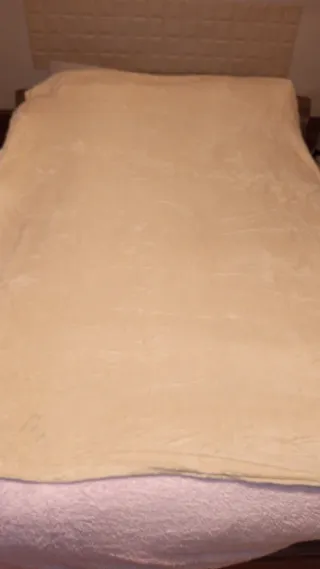 Manta Flannel Beige 150x200cm