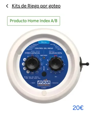 Programador de riego Aqua Control C4067