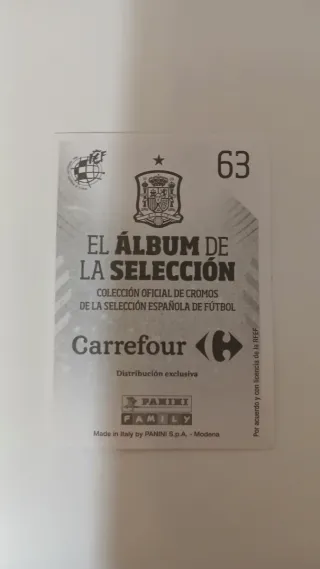 49 cromos Selección Española