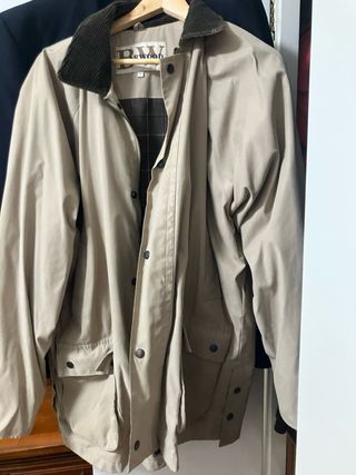 Gabardina caballero forrada Beige/Marrón Talla L