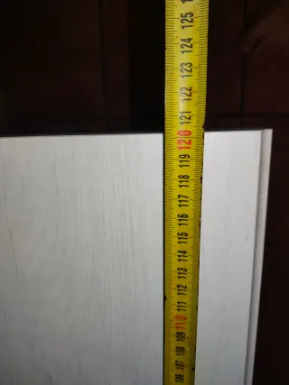 Aparador blanco de madera