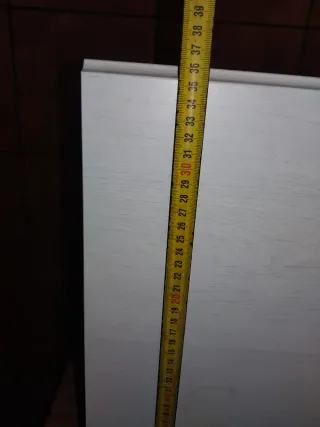 Aparador blanco de madera