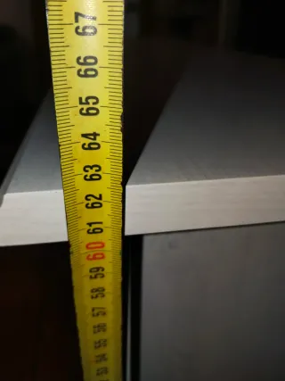 Aparador blanco de madera