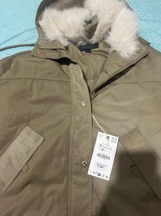 Parka Acolchada Zara